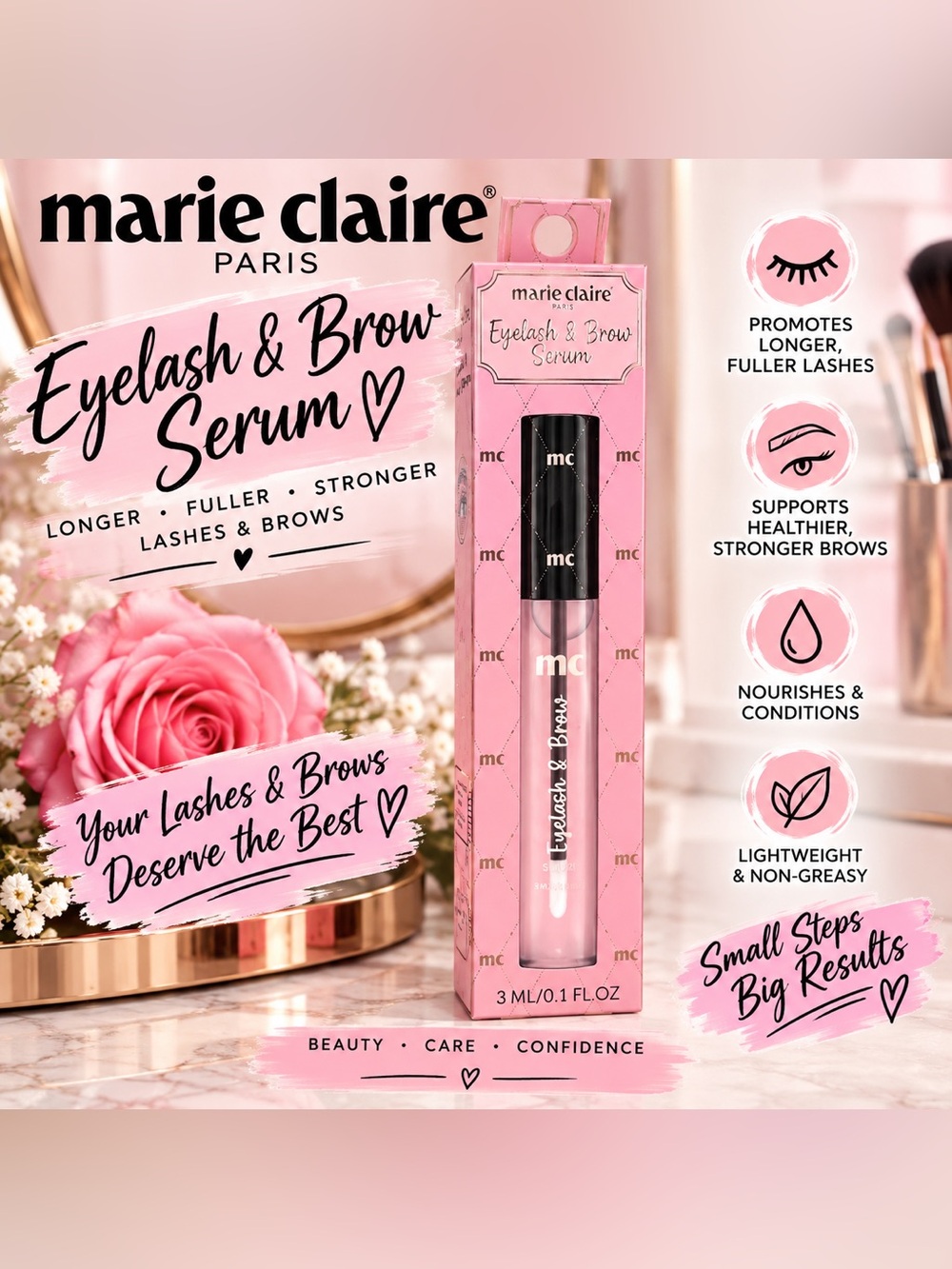 ✨ NEW ✨ Marie Claire Eyelash & Brow Serum ✨